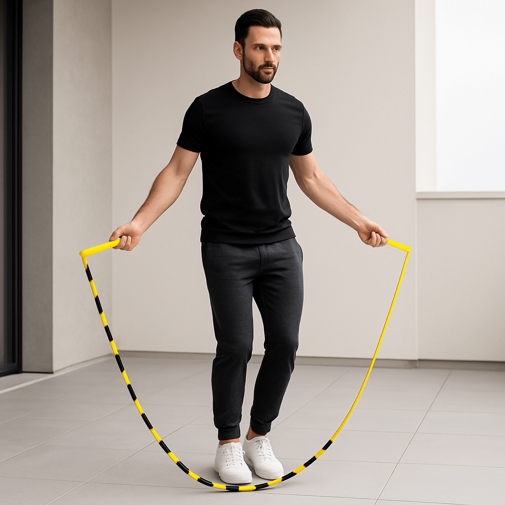 corde a sauter homme exercices terrasse