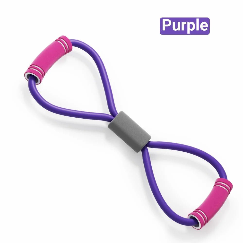 elastique musculation violet