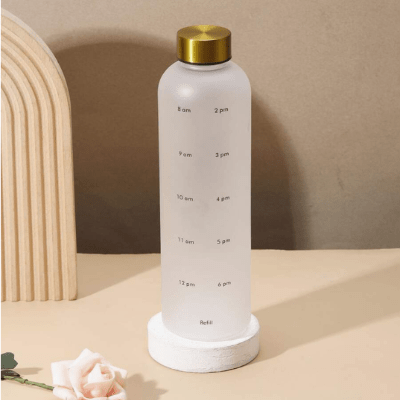 gourde de sport blanche