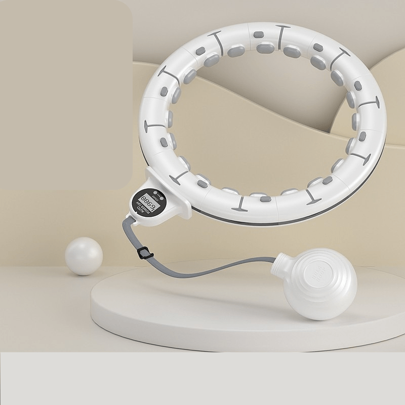 hula hoop fitness blanc