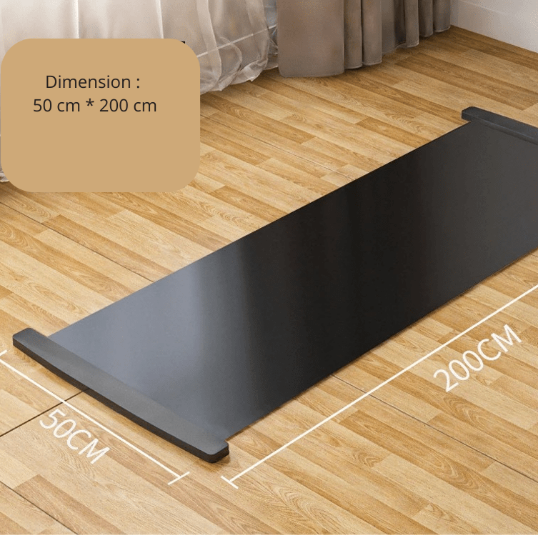 tapis sport noir