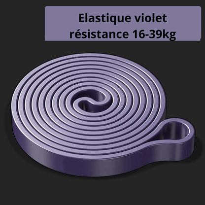 Elastique violet resistance 16-39kg