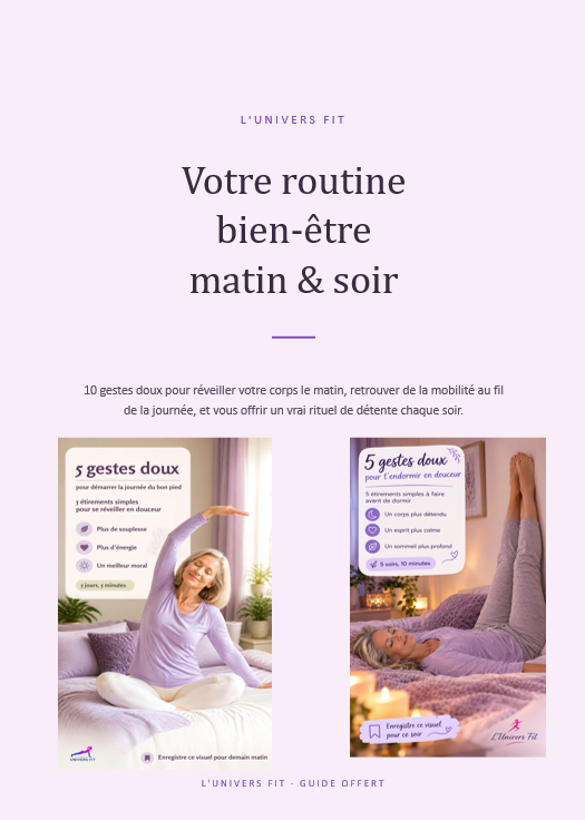 Routine bien-être matin et soir le guide