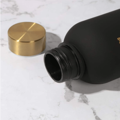 Gourde de sport - BottleTimeMarker™ - Noir ou blanc