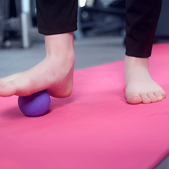 ballon de gym massage pie