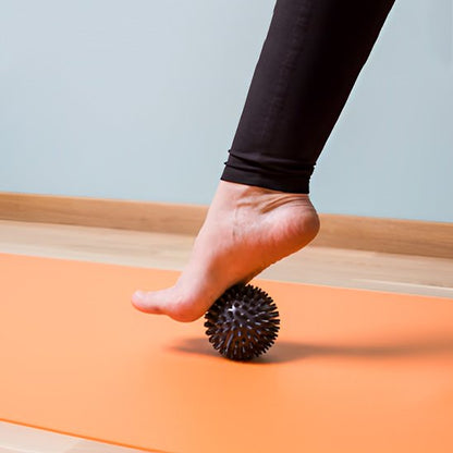 ballon de gym soulagement dessous du pied relacation