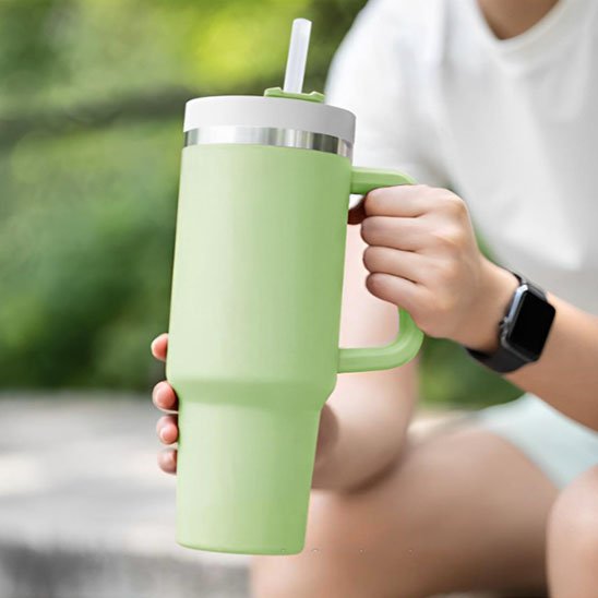 Bouteille isotherme verte