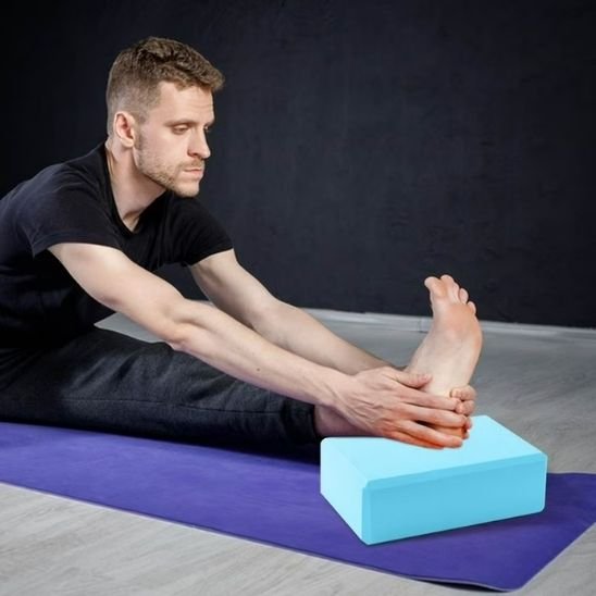 Brique de Yoga étirement jambes