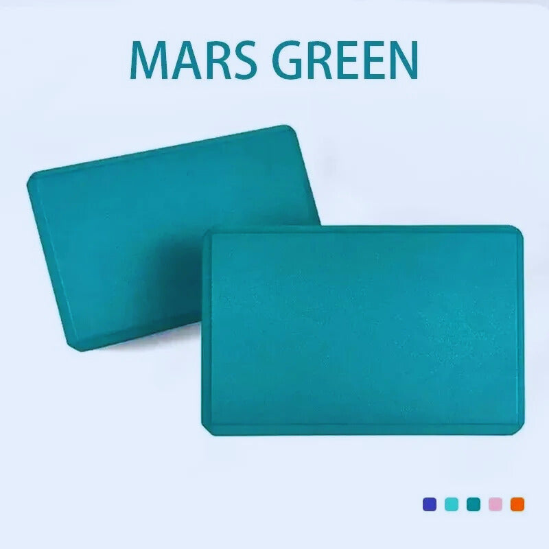 brique yoga lot de deux mars green