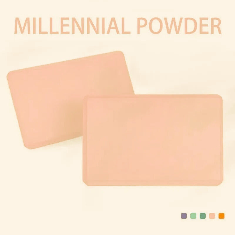 brique yoga lot de deux millennial powder