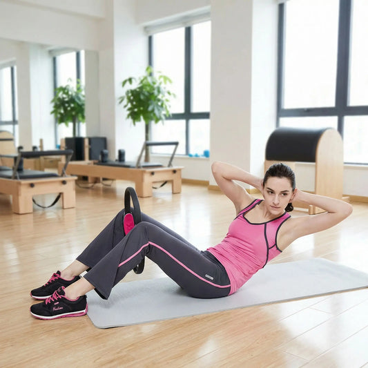 Cercle Pilates URBNFit, Anneau De Fitness Pour Tonifier Le Corps, Couleur Teal
