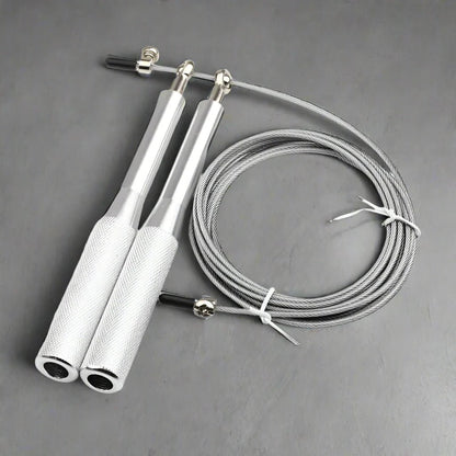 corde a sauter argente