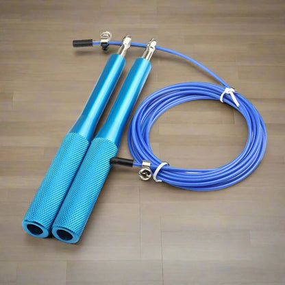 corde a sauter bleue