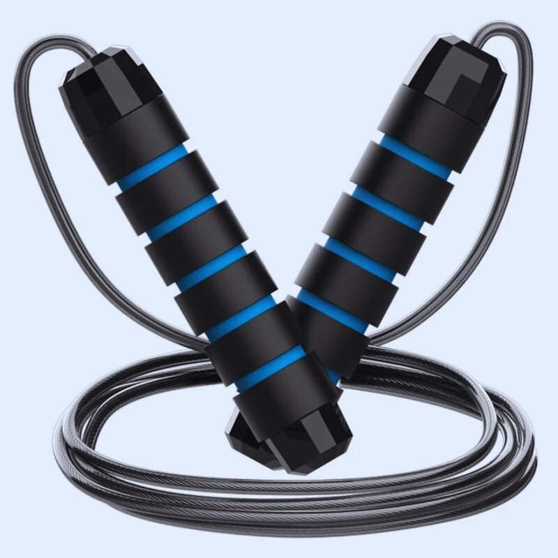 corde a sauter bleue