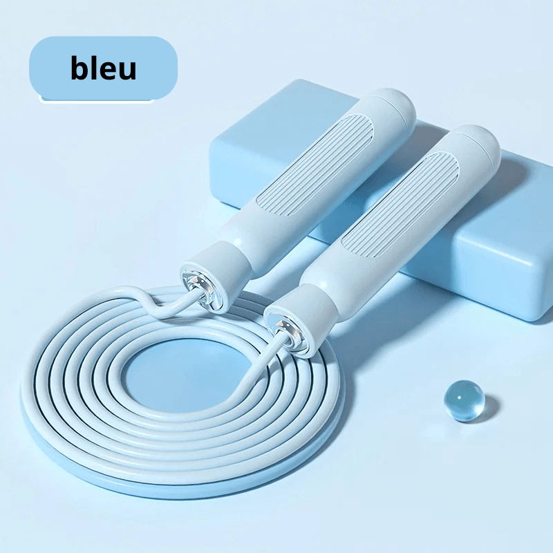 corde a sauter bleue