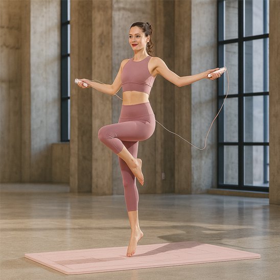 corde a sauter femme exercices domicile