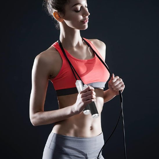 corde a sauter femme fin exercices
