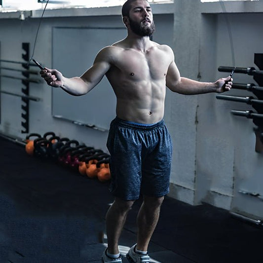 corde a sauter homme exercices salle