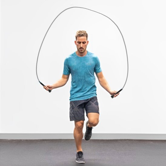 corde a sauter homme garage entrainement