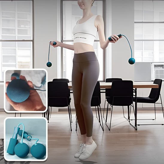 corde a sauter sans fil femme exercices au bureau