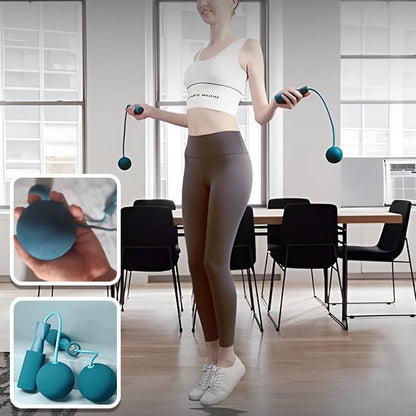 corde a sauter sans fil femme exercices au bureau