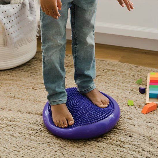 Coussin yoga exercices d équilibre sur coussin