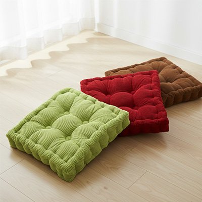 Coussin yoga trois coloris