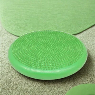 coussin yoga vert