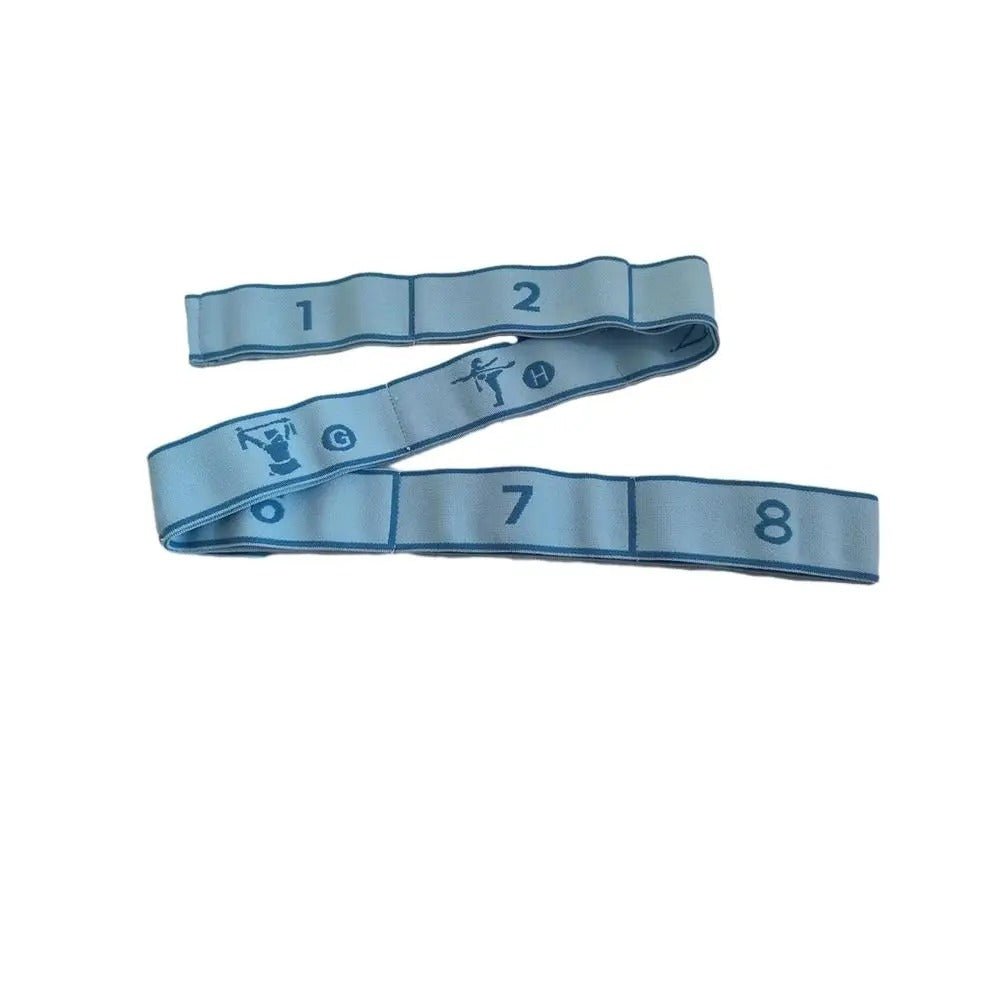 elastique musculation bleu pastel