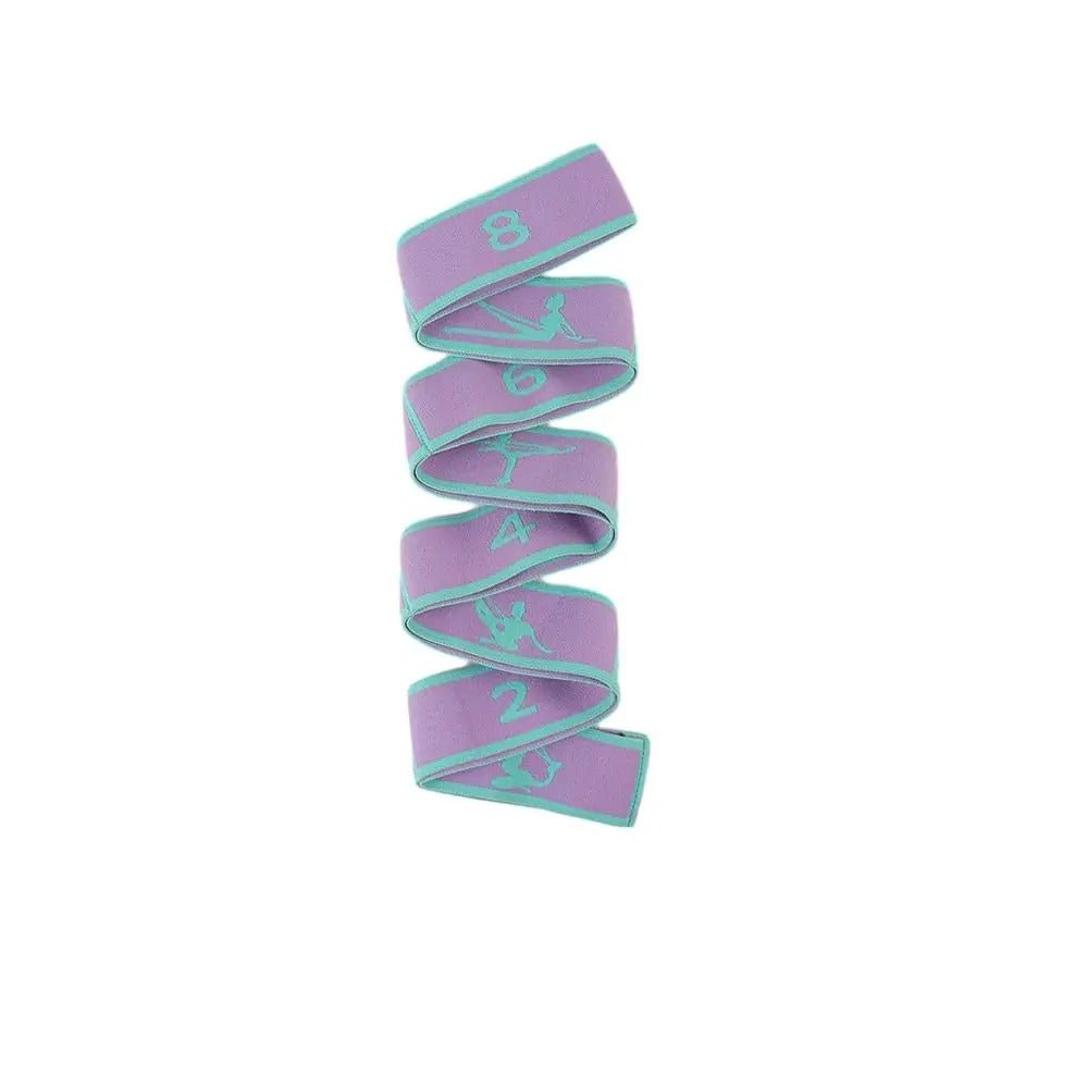élastique musculation violet bord vert