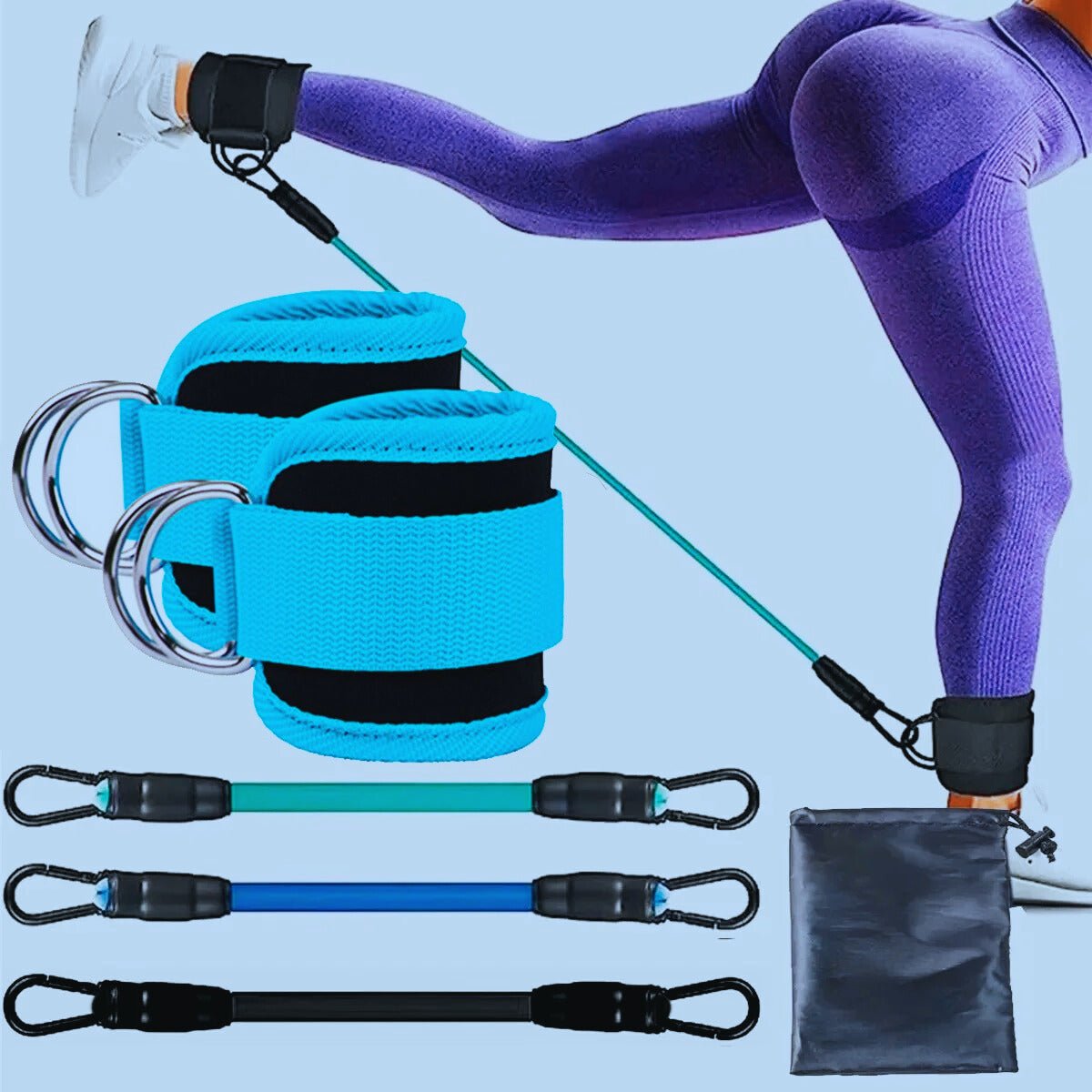 elastique sport bleu