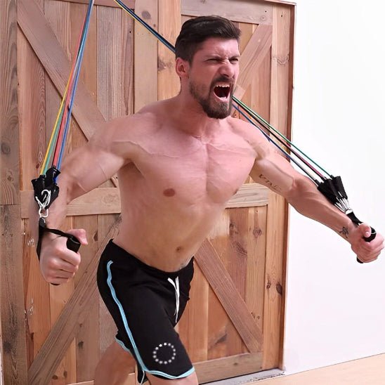 elastique sport homme exercices