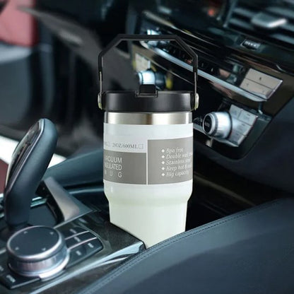 Gourde isotherme blanche