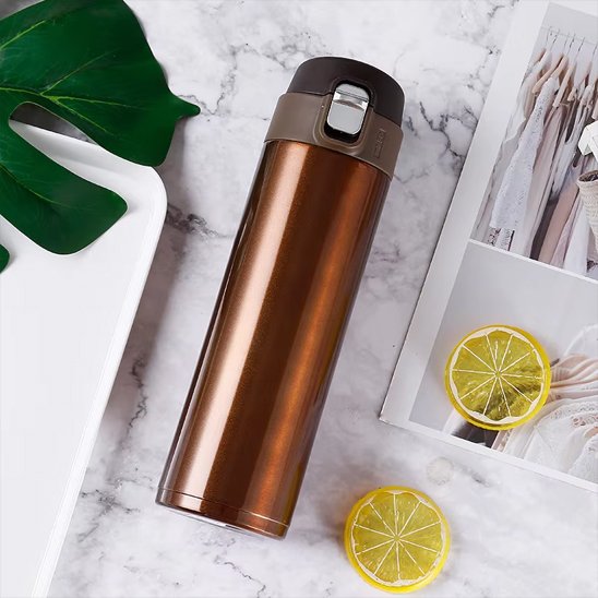 Gourde isotherme bronze