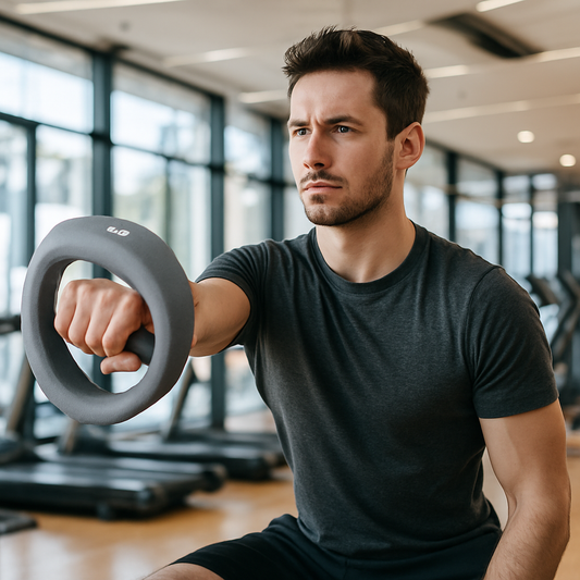 haltere homme salle de sport