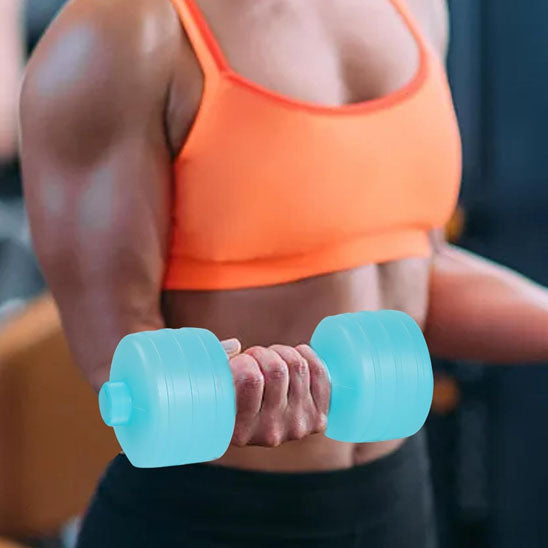 halteres exercices bras