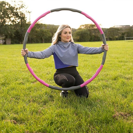 hula hoop femme en exterieur