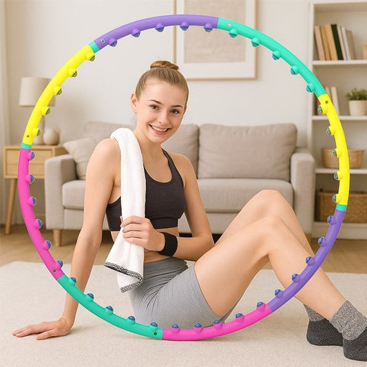 hula hoop fitness jeune fille exercices