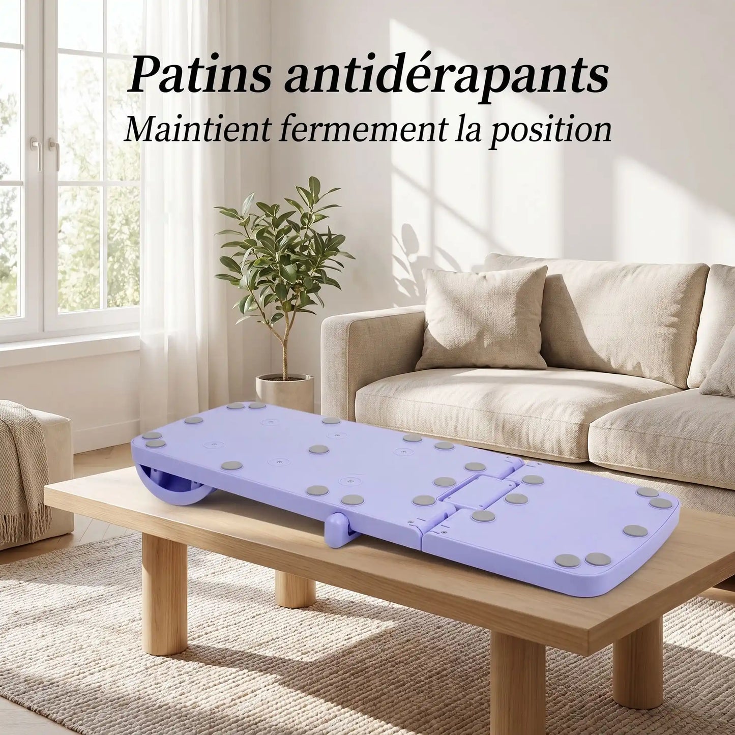 Planche de Pilates antidérapants