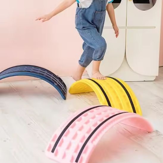 Planche d'équilibre enfant  jeux