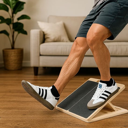 Planche d'équilibre exercices à domicile