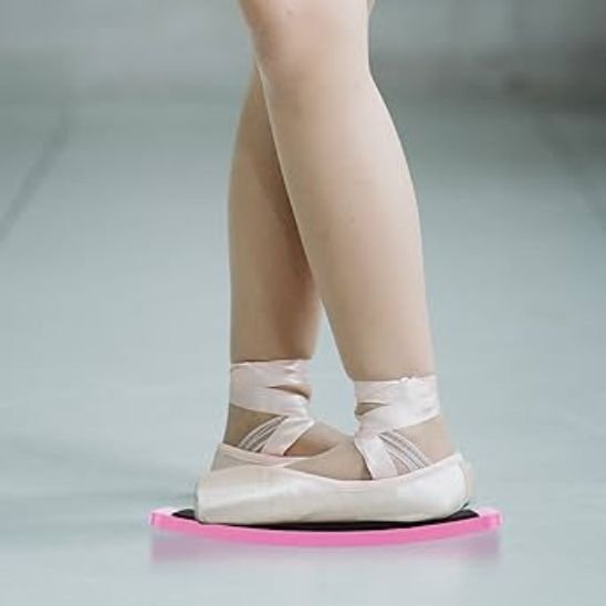 Planche d'équilibre pas de danse exercices