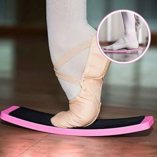 Planche d'équilibre pointe de pied