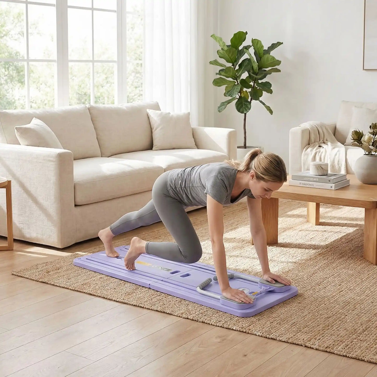 planche Pilates entrainement domicile abdos gainage