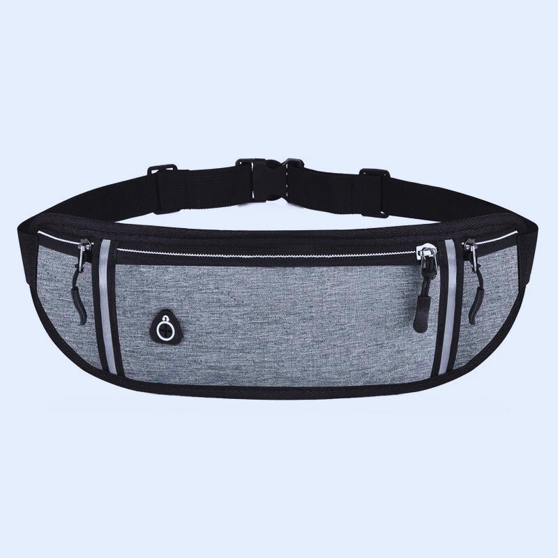 sac banane gris