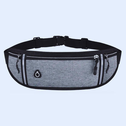 sac banane gris