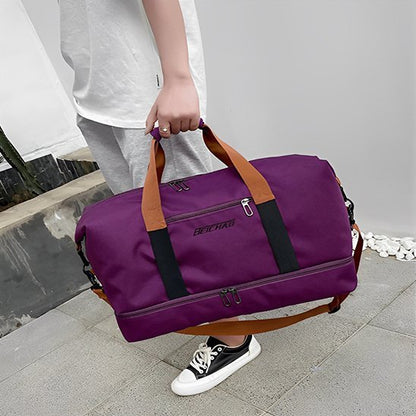 sac de sport homme partant au sport