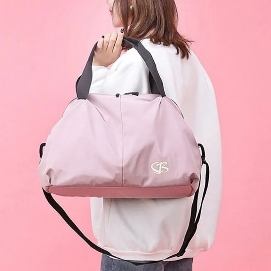 Sac de sport rose design sympa
