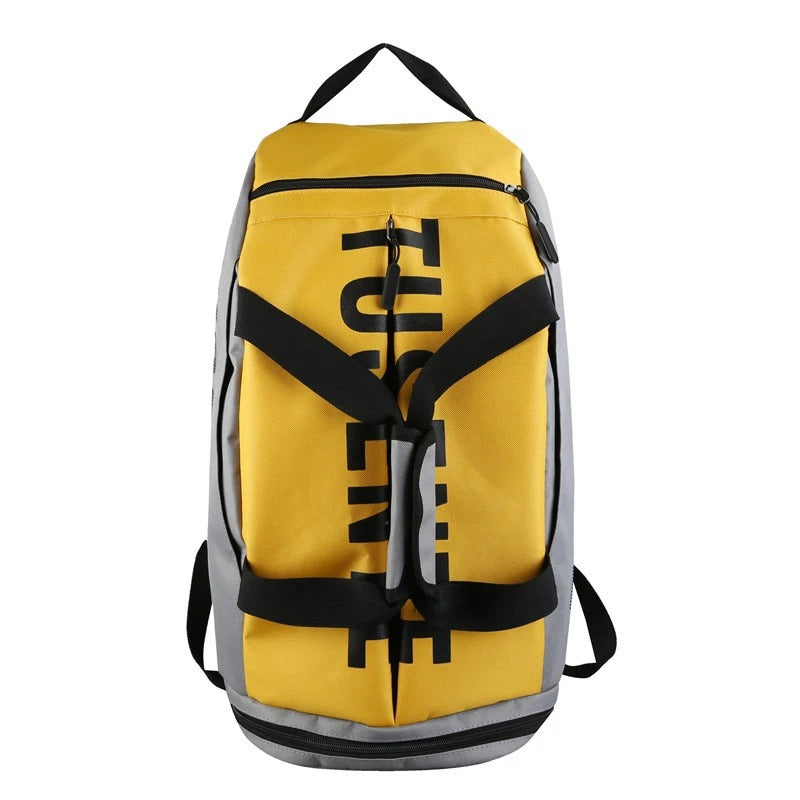 sac de sport variant jaune gris