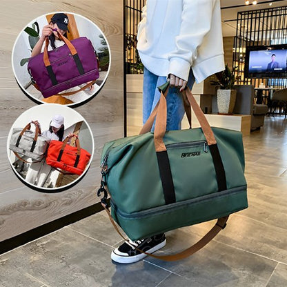 sac de sport vert homme deplacement
